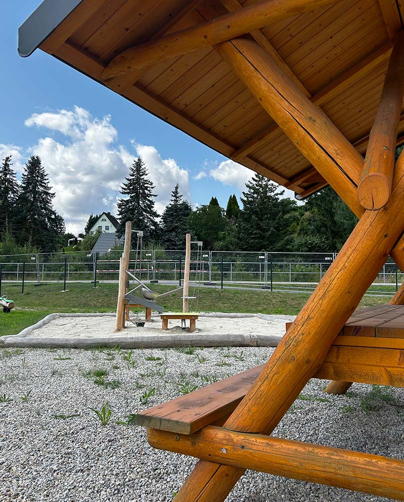 Spielplatz am Chemnitztalradweg - Färbergarten Chemnitz